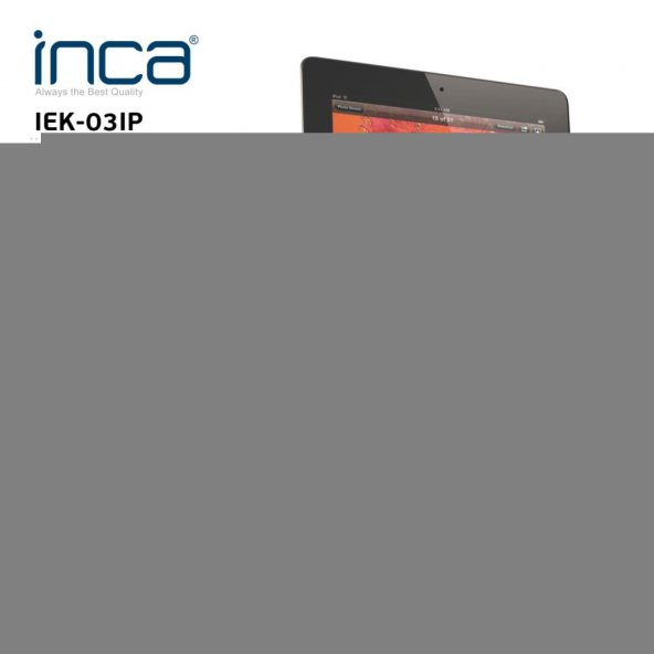 Inca 9.7 iPad 2/New iPad Şeffaf Ekran Koruyucu IEK-03IP