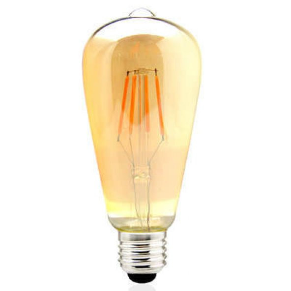 Edison Dekoratif Led Rustik Armut Ampul 4 Watt E27 Duy - 2