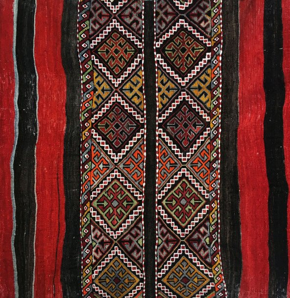 Konya Sumak Kilim Kök Boyalı 135 x 112 cm - 5