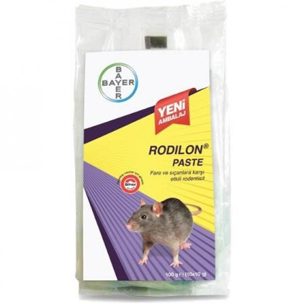Bayer Rodilon Pasta 100 Gr Fare Zehiri Fare İlacı - Resim 2