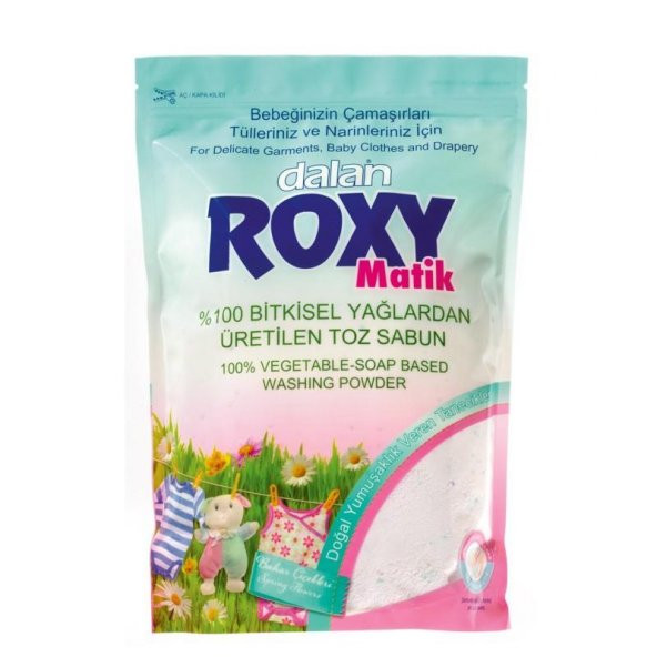 Dalan Roxy Toz Bebek Deterjanı Matik Bahar Çiçekleri 800 gr