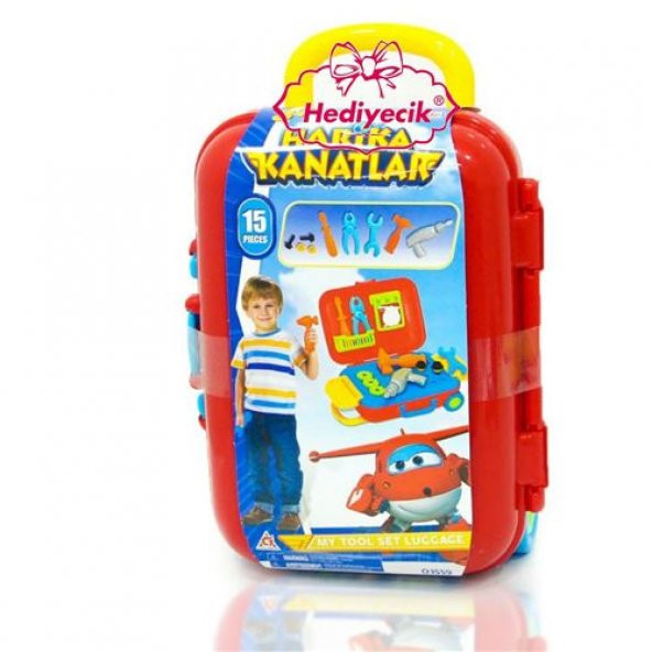 Harika Kanatlar Oyuncak Tamir Set Bavulum - 2