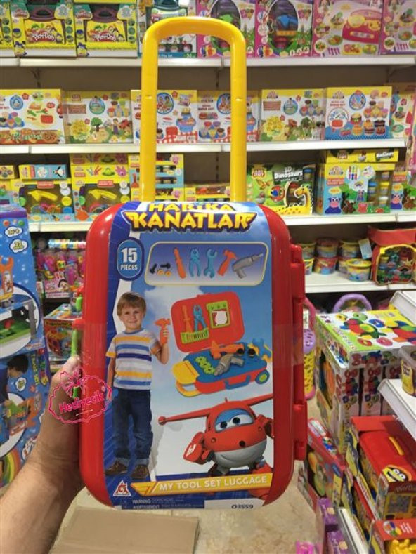 Harika Kanatlar Oyuncak Tamir Set Bavulum - 4