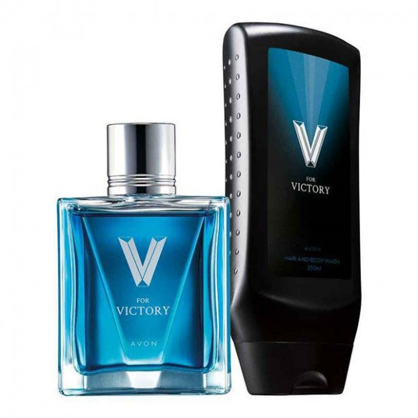 AVON V For Victory Erkek Parfümü Fırsat Paketi