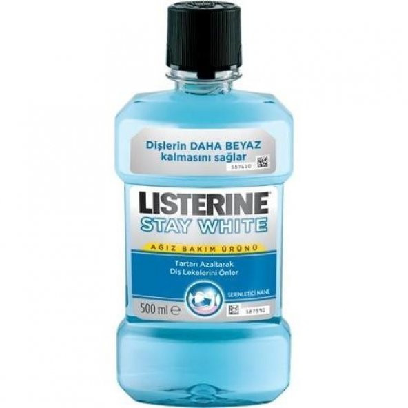LISTERINE MOUTHWASH-STAY WHITE