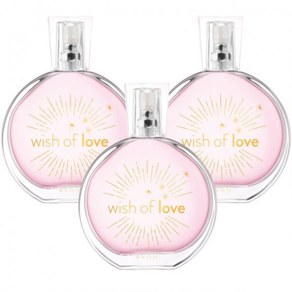 AVON Wish of Love Kadın Parfümü 3'lü Fırsat Paketi