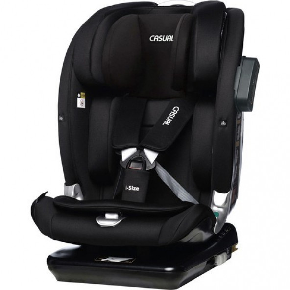 Casual Goldfix i-Size 76-150 cm / 9 kg-36 kg İsofixli Oto Koltuğu / Siyah
