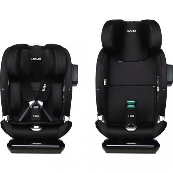 Casual Goldfix i-Size 76-150 cm / 9 kg-36 kg İsofixli Oto Koltuğu / Siyah - 2
