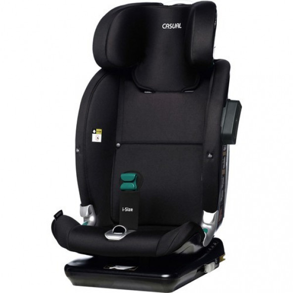 Casual Goldfix i-Size 76-150 cm / 9 kg-36 kg İsofixli Oto Koltuğu / Siyah - 4