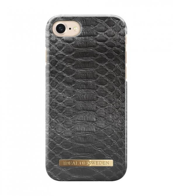 iDeal of Sweden iPhone 8/7/6/6s Black Reptile
