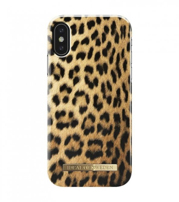 iDeal of Sweden iPhone X / XS Wild Leopard Kılıf