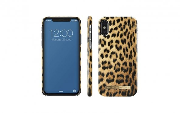 iDeal of Sweden iPhone X / XS Wild Leopard Kılıf - 4