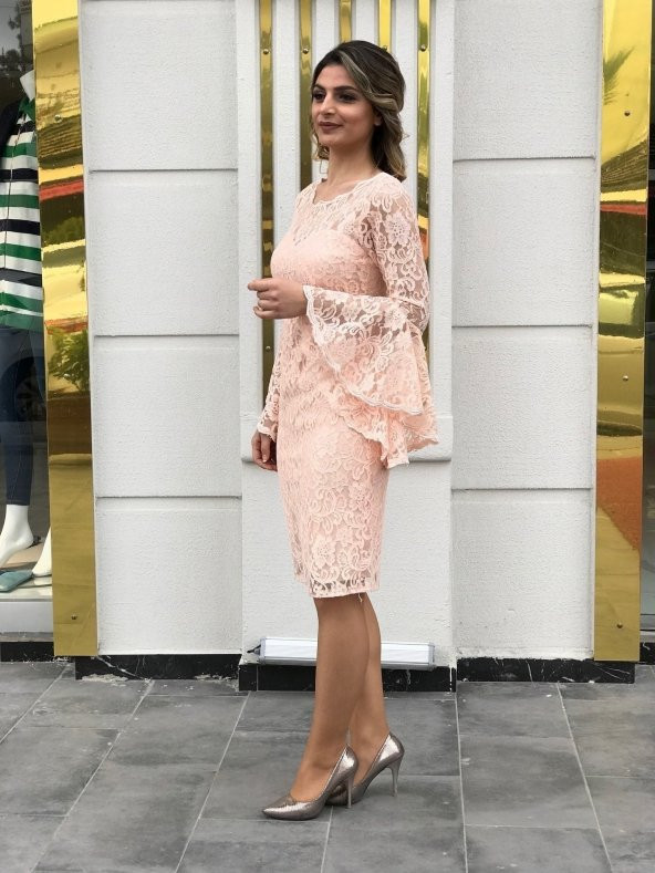Yazlık Abiye Somon - 2