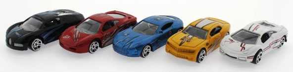 5 Li  Die Cast Spor Arabalar  Tır1025 - 2
