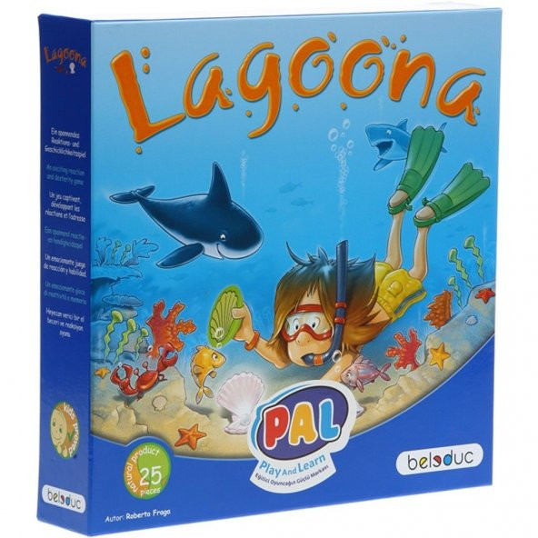 PAL LAGOONA (4 yaş ve üstü eğitici zeka oyunu)