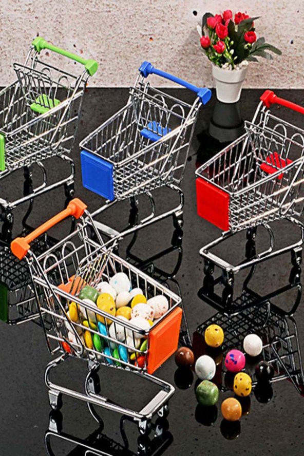 Metal Mini Market Arabası