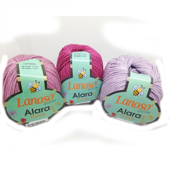 LANOSO Alara 50 Gram Amigurumi ve Punch El Örgü İpliği - 4