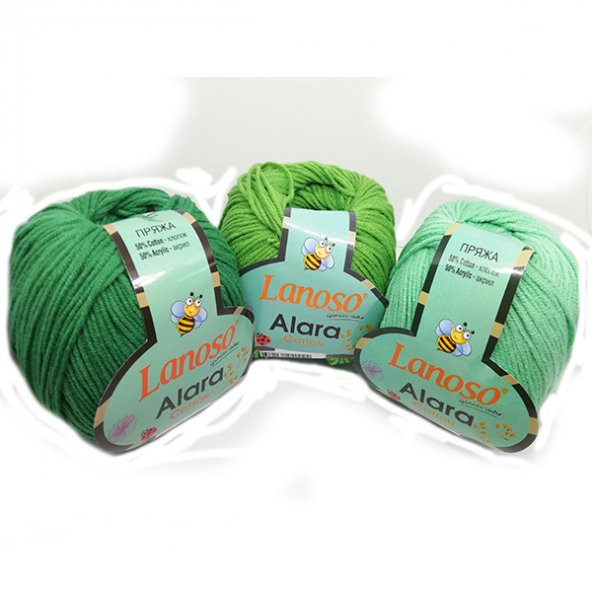 LANOSO Alara 50 Gram Amigurumi ve Punch El Örgü İpliği - 7