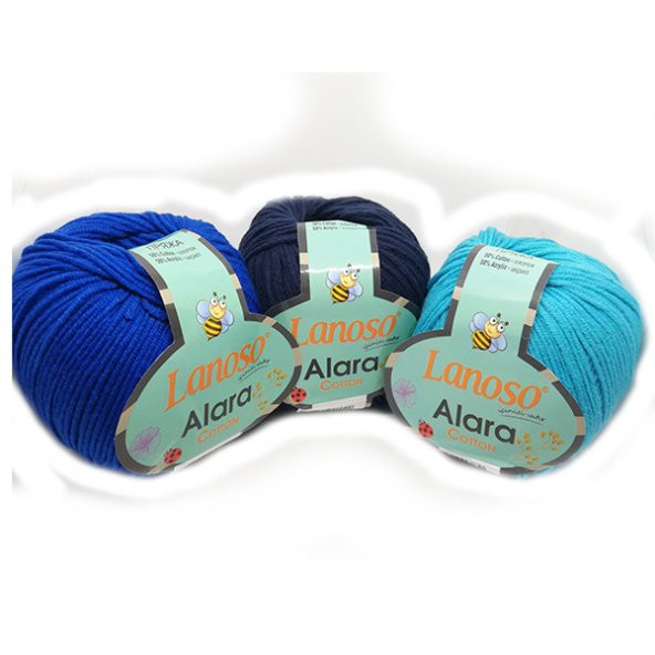 LANOSO Alara 50 Gram Amigurumi ve Punch El Örgü İpliği - 8