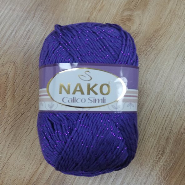 NAKO CALİCO SİMLİ EL ÖRGÜ İPLİĞİ