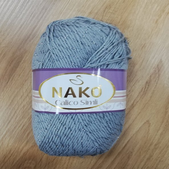 NAKO CALİCO SİMLİ EL ÖRGÜ İPLİĞİ - 8