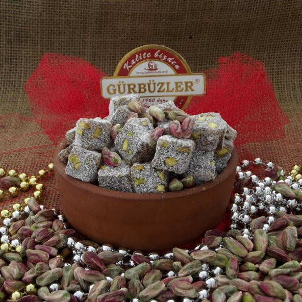 Antep Fıstıklı Kuş Lokumu 1 Kilogram