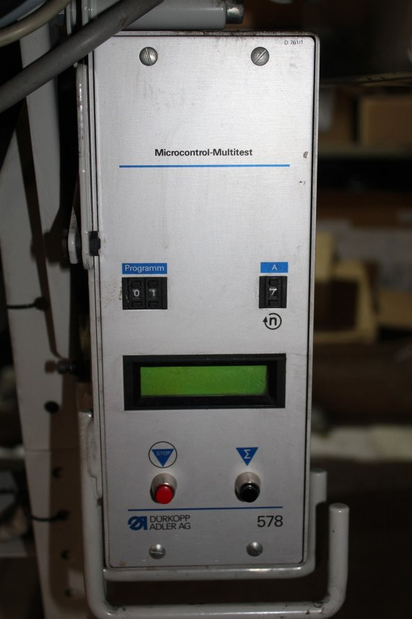 DURKOPP ADLER 578 İLİK AÇMA MAKİNASI-SIFIR - 10
