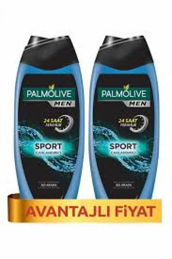 Palmolive Men Sport 3ü 1 Arada Canlandırıcı Erkek Duş Jeli 500 ml	* 2