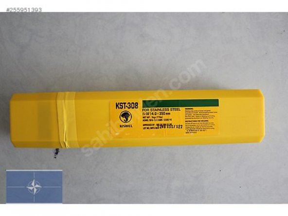 Paslanmaz Çelik Kiswel KST-308 Elektrod (5 kg) 4.0x3.5mm