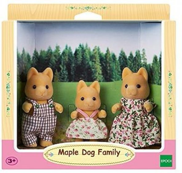 Sylvanian Families Maple Dog Family