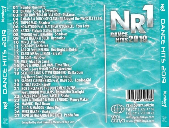 NR1  DANCE HITS 2019 - VARIOUS ARTISTS - 2