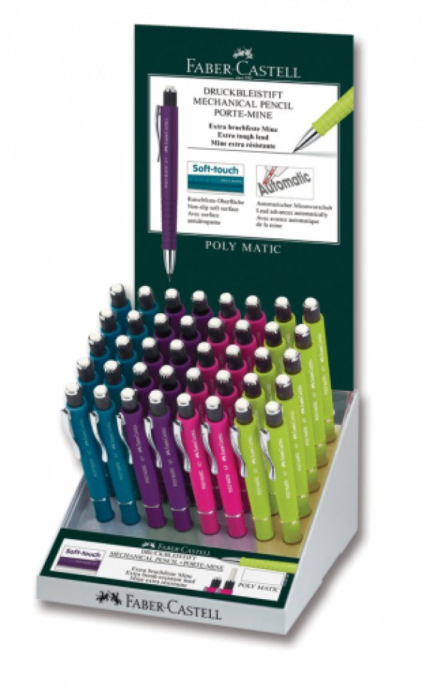 Faber Castell Polymatic Versatil Kalem 0.7 mm 40 li 133341 - 2