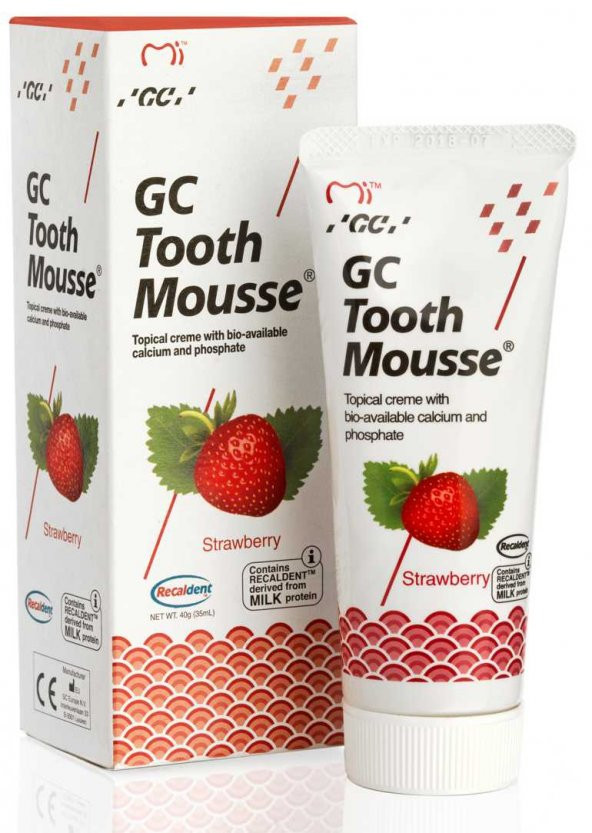 GC Tooth Mousse Çilekli 40 gr