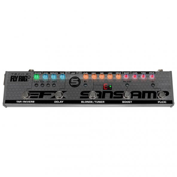 Tech 21 FL5BG Fly Rig 5 v2 (2. Nesil) Elektro Gitar Pedalı - 1