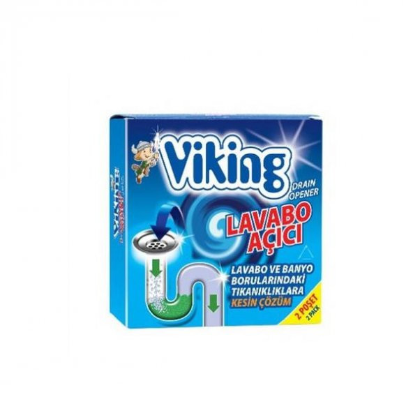 *Viking Lavabo Açıcı 2 Li 75 Gr