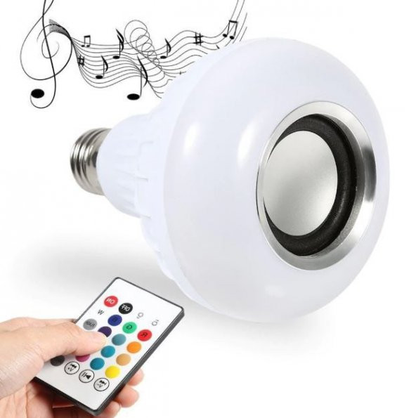 Music Bulb Bluetooth Hoparlör Akıllı LED Ampul Lamba