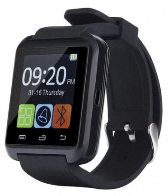 Smart Watch Akıllı Saat Smrt-3 (Android Uyumlu) SİYAH