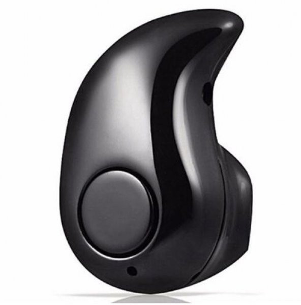 Escom Mini Ajan Kablosuz Bluetooth Kulaklık Siyah