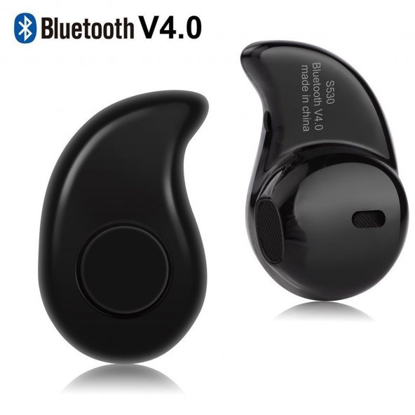 Escom Mini Ajan Kablosuz Bluetooth Kulaklık Siyah - 4