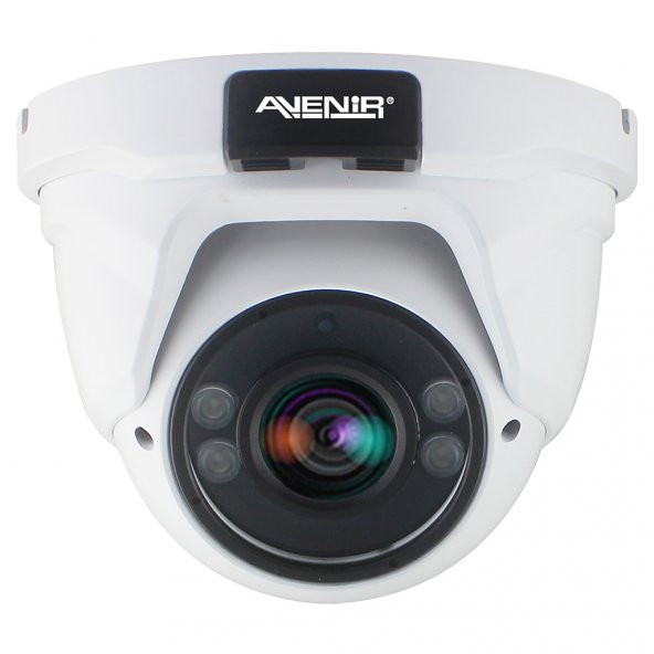 Avenir AV-C2124-VFIS 2 MP 2.8-12mm VF Lens PoE li IP Dome Kamera