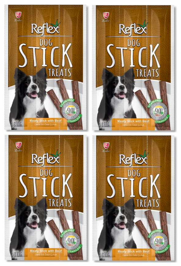 Reflex Dana Etli Köpek Ödül Çubuğu 11 Gr 12 Adet