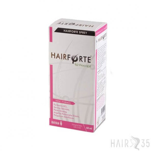 Hairforte Sprey Kadın 60 ml