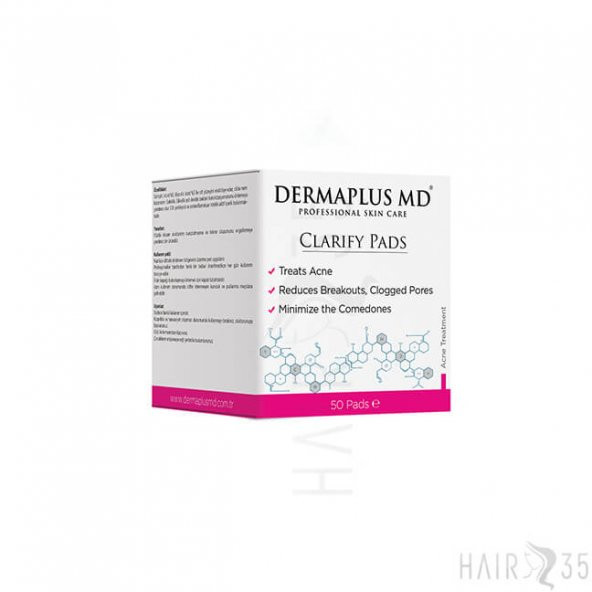 DermaPlus MD Clarify Pads 50 Adet