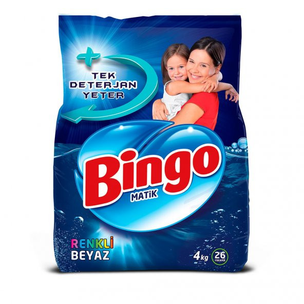 Bingo Renkli&Beyaz Toz Çamaşır Deterjanı 4 Kg - 2
