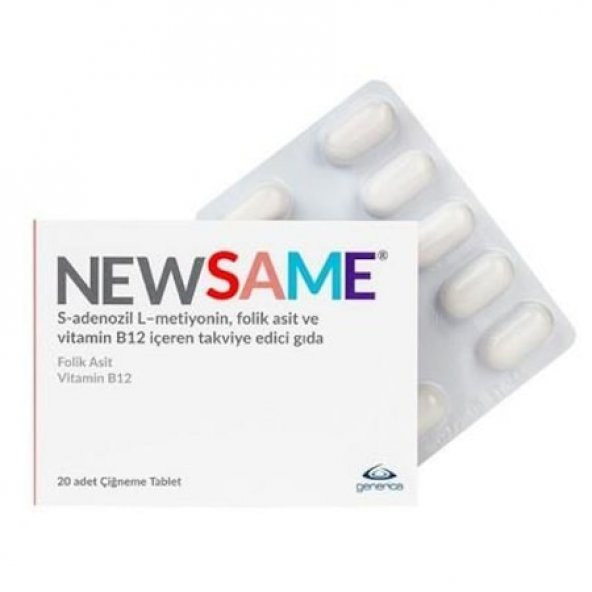 NewSame 20 Adet Çiğneme Tableti SKT:07/2020