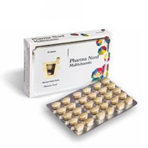 Pharma Nord Multivitamin 30 Tablet SKT:10/2020