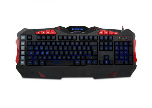 Everest Rampage SPECTRA R5 USB 7 Renk Q Makrolu Gaming Klavye - 2