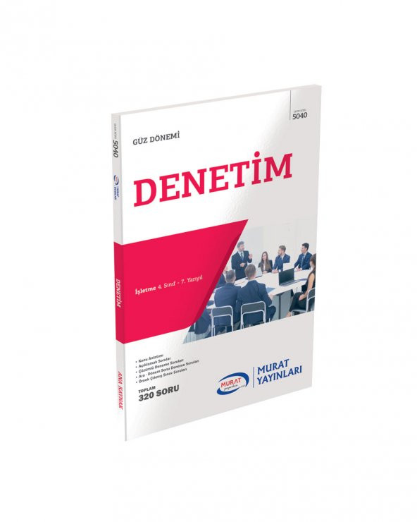 Aöf Denetim güz dönemi murat yayınları
