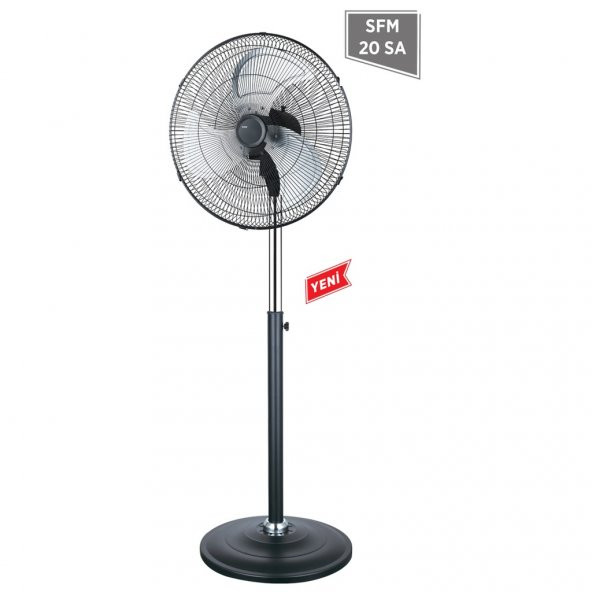 Raks SFM 20 SA Sanayi Tipi Ayaklı Vantilatör 130 w - 3