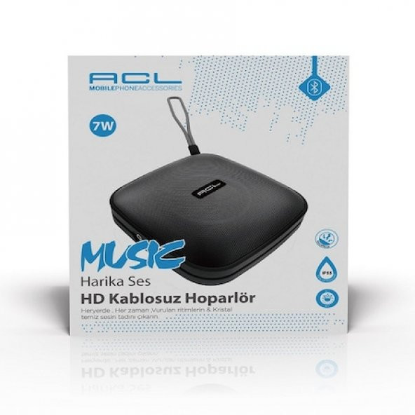 ACL-0011 BLUETOOTH HOPARLÖR LAPTOP BİLGİSAYAR KABLOSUZ SES BOMBASI OUTDOOR - 5